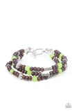 Woodsy Walkabout Green Paparazzi Bracelet All Eyes On U Jewelry Store 