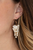 Bountiful Bouquets Gold Paparazzi Earrings