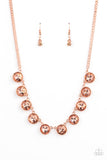 Mystical Majesty Copper Paparazzi Necklace All Eyes On U Jewelry Store