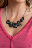 So Jelly Black Paparazzi Necklace All Eyes On U Jewelry Store