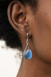 Pampered Glow Up Blue Paparazzi Earrings All Eyes On U Jewelry