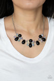 Galaxy Gallery - Black Paparazzi Necklace All Eyes On U Jewelry Store
