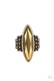 Renegade Radiance Brass Paparazzi Ring All Eyes On U Jewelry Store