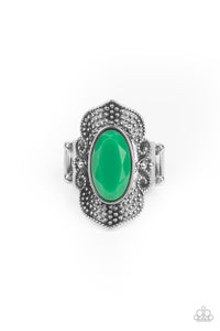 Taj Mahal Trendsetter Green Paparazzi Ring All Eyes On U Jewelry Store