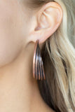 In Sync - Copper Paparazzi Earrings All Eyes On U Jewelry Store