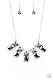 Celestial Royal Silver Paparazzi Necklace All Eyes On U Jewelry Store