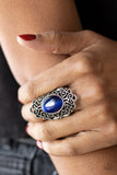 Once Upon a Meadow - Blue Plaparazzi Ring All Eyes On U Jewelry
