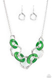 Urban Circus Green Paparazzi Necklace All Eyes On U Jewelry Store