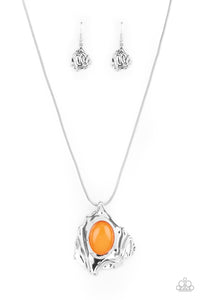 Amazon Amulet Orange Paparazzi Necklace All Eyes On U Jewelry Store
