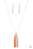 Grab a Paddle Orange Paparazzi Necklace