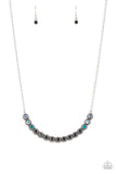 Throwing SHADES Blue Paparazzi Necklace All Eyes On U jewelry Store