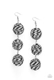 Laguna Lanterns - Black Paparazzi Earrings All Eyes On U Jewelry