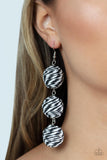 Laguna Lanterns - Black Paparazzi Earrings All Eyes On U Jewelry