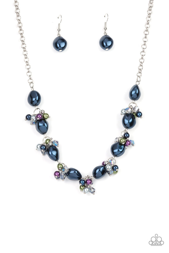 Paparazzi Multicolor Necklace-Rolling with the BRUNCHES All Eyes On U