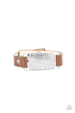 Urban Rivalry - Brown Paparazzi Bracelet