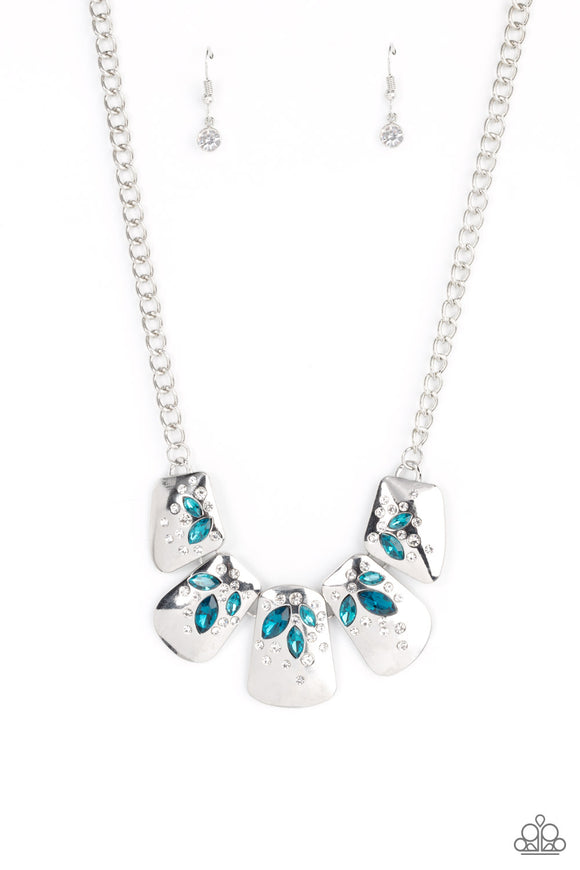 Paparazzi Accessories - Maternal Blessings - Blue Necklace