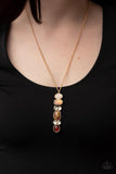 Totem Treasure - Brown Paparazzi Necklace All Eyes On U Jewelry