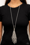 A Clean Sweep - Silver Paparazzi Necklace All Eyes On U Jewelry