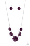 PRIMROSE and Pretty - Purple Paparazzi Necklace All Eyes On U Jewerly