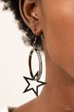 Superstar Showcase - Black Paparazzi Earrings All Eyes On U Jewerly