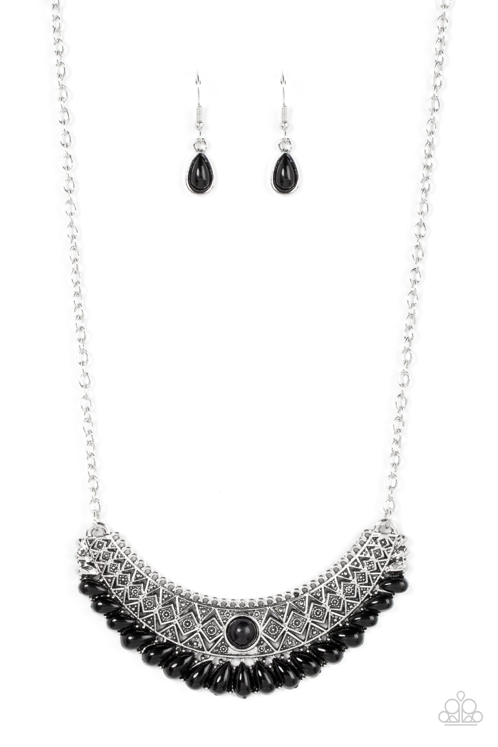 Extravagant Extravaganza - Black Necklace - Paparazzi Accessories –  Bedazzle Me Pretty Mobile Fashion Boutique