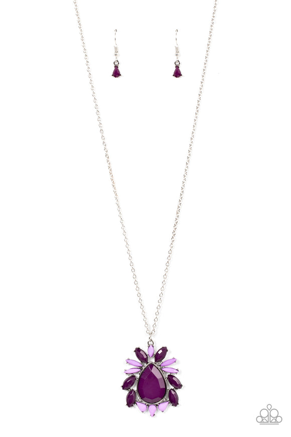 Indie Icon - Purple Paparazzi Necklace