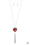 Finding My Forever - Red Paparazzi Necklace All Eyes On U Jewelry