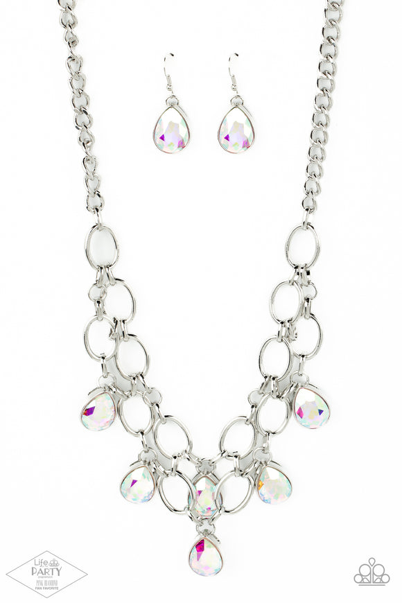 Show-Stopping Shimmer - Multicolor Paparazzi Necklace