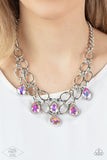 Show-Stopping Shimmer - Multicolor Paparazzi Necklace