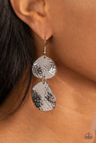 Bait and Switch - Silver Paparazzi Earrings All Eyes On U Jewelry