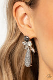 DIY Dazzle - Silver Paparazzi Earrings All Eyes On U Jewelry