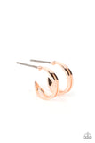 Smallest of Them All Rose Gold Earrings All Eyes On U Jewelry