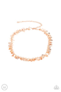Surreal Shimmer - Rose Gold Paparazzi Necklace