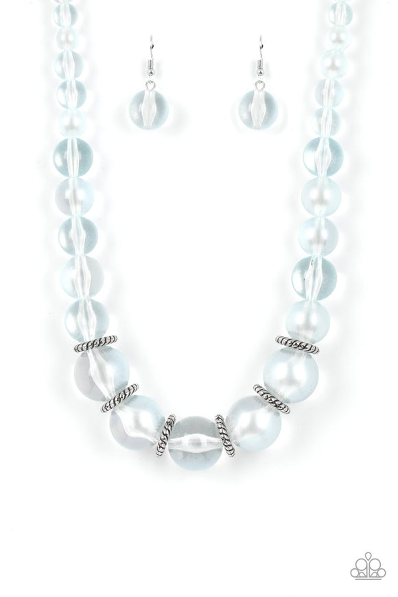 Marina Mirage - Blue Paparazzi Necklace All Eyes On U Jewelry