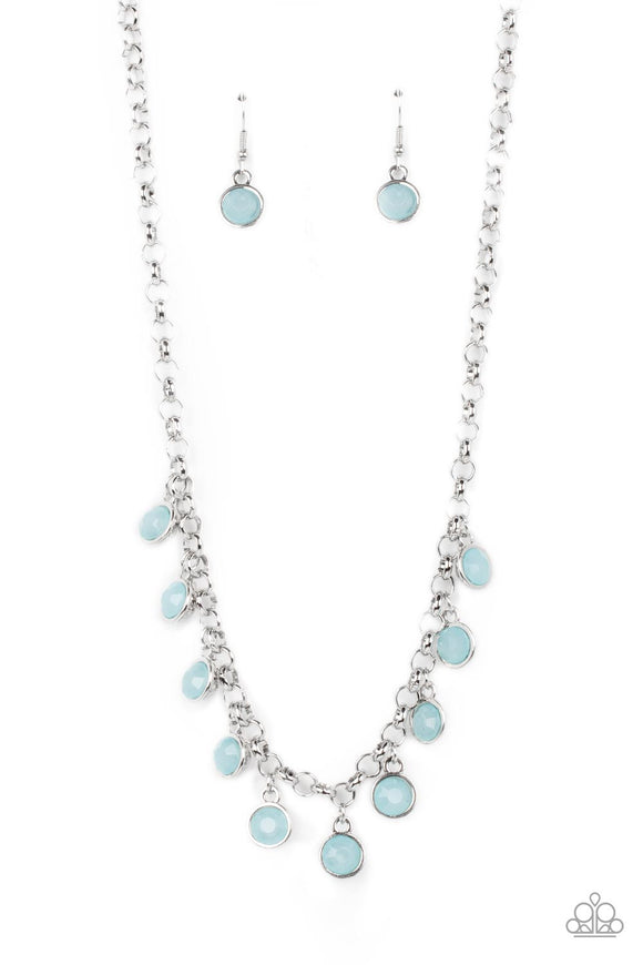 Paparazzi: Heart Full of Luster - Blue Necklace | eBay