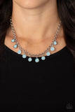 Moonbeam Magic - Blue Paparazzi Necklace All Eyes On U Jewelry