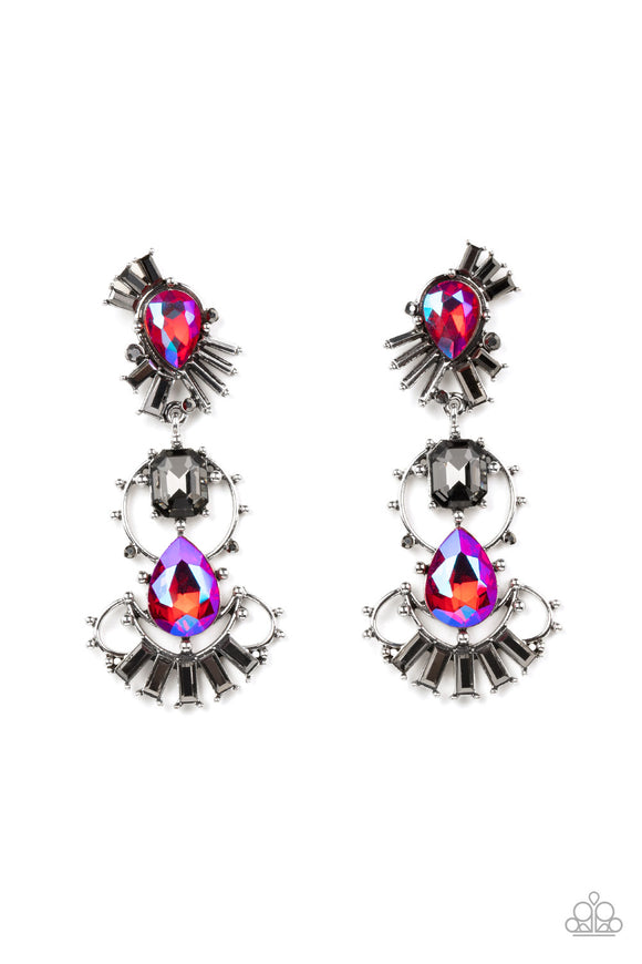 Ultra Universal - Pink Paparzzi Earrings All Eyes On U Jewelry