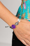 Shore Up - Purple Paparazzi Bracelet All Eyes On U Jewelry