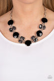 Dreaming in MULTICOLOR - Black Paparazzi Necklace All Eyes On U Jewelr