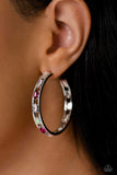 The Gem Fairy - Pink Paparazzi Earrings All Eyes On U Jewelry