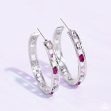 The Gem Fairy - Pink Paparazzi Earrings All Eyes On U Jewelry
