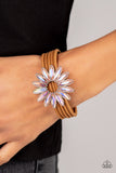 Astral Adventure - Orange Paparazzi Bracelet All Eyes On U Jewelry