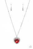 Sweethearts Stroll - Red Paparazzi Necklace