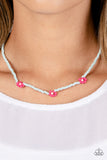 Bewitching Beading - Pink Paparazzi Necklace All Eyes On U Jewelry