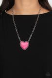 Authentic Admirer - Pink Paparazzi Necklace All Eyes On U Jewelry