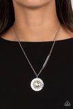 Sundial Dance - Multicolor Paparazzi Necklace All Eyes On U Jewerly