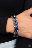 Dancing Diva - Blue Paparazzi Bracelets All Eyes On U Jewelry