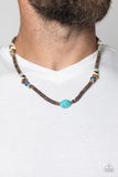 Stony Survivor - Multicolor Paparazzi Necklace All Eyes On U Jewelry