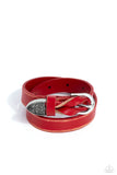 Coat of Arms Couture - Red Paparazzi Bracelet All Eyes On U Jewelry