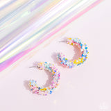 Fairy Fantasia - Multicolor Paparazzi Earrings All Eyes On U Jewelry